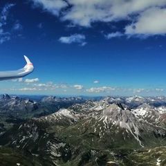 Verortung via Georeferenzierung der Kamera: Aufgenommen in der Nähe von Gemeinde Lech, Lech, Österreich in 2900 Meter